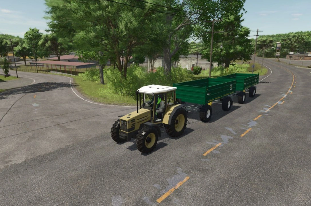 Трактор Hürlimann H 488 для Farming Simulator 25