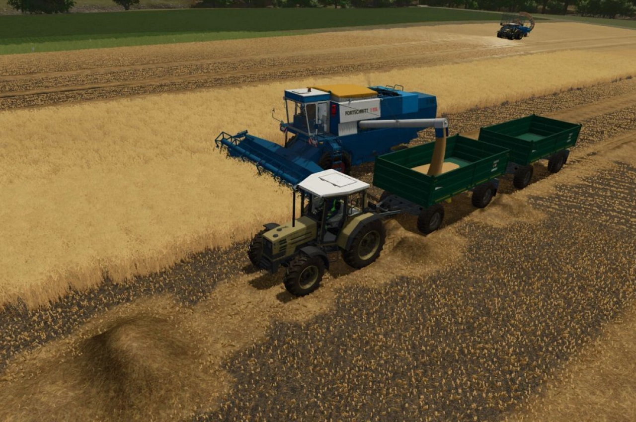 Трактор Hürlimann H 488 для Farming Simulator 25