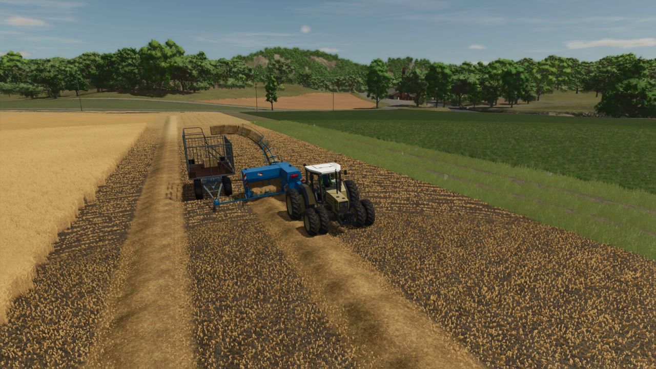 Трактор Hürlimann H 488 для Farming Simulator 25