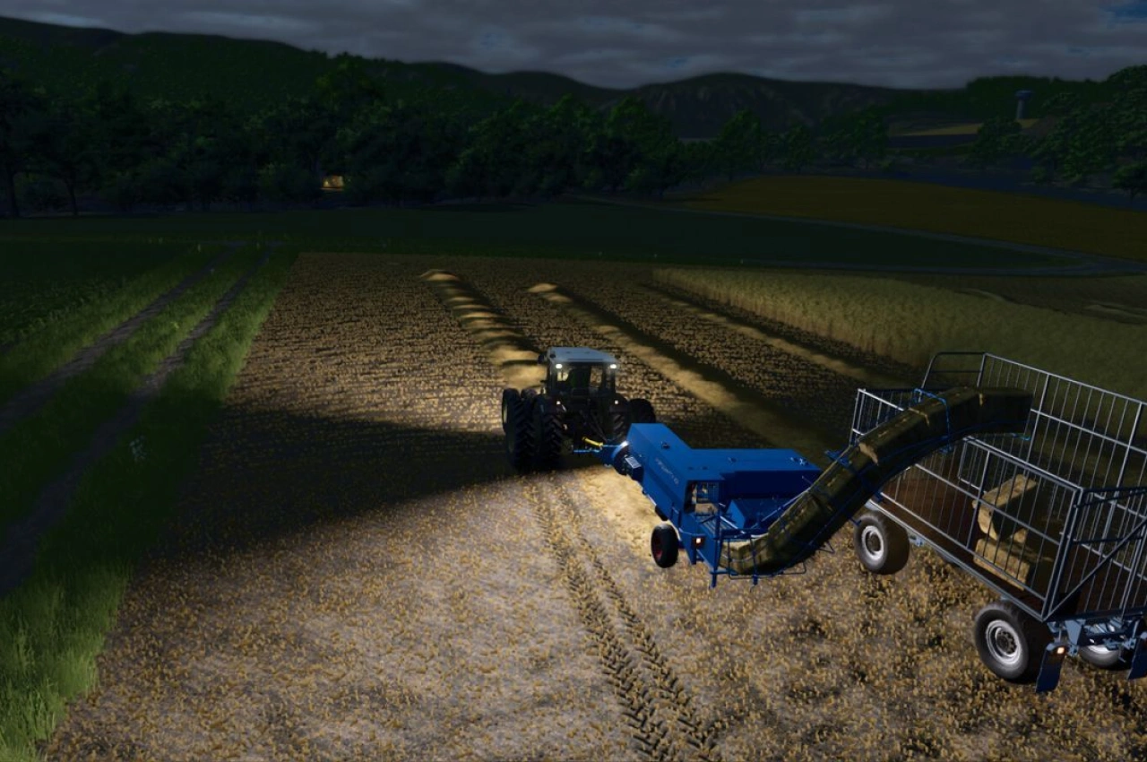 Трактор Hürlimann H 488 для Farming Simulator 25