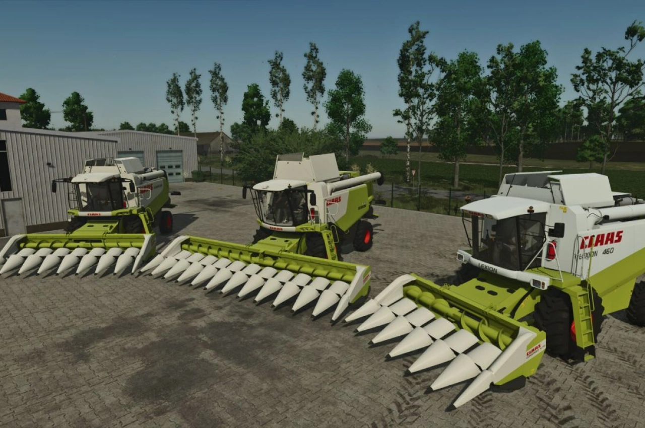 Збиральний агрегат CLAAS ConSpeed 6-75C для Farming Simulator 25
