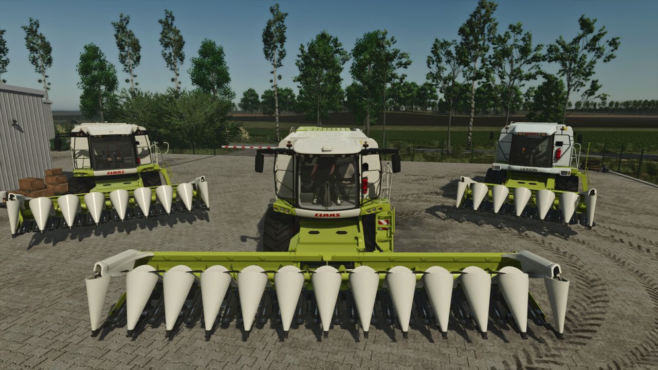 Збиральний агрегат CLAAS ConSpeed 6-75C для Farming Simulator 25