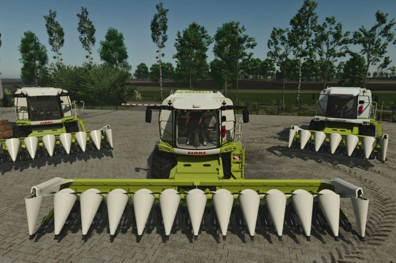 Збиральний агрегат CLAAS ConSpeed 6-75C для Farming Simulator 25