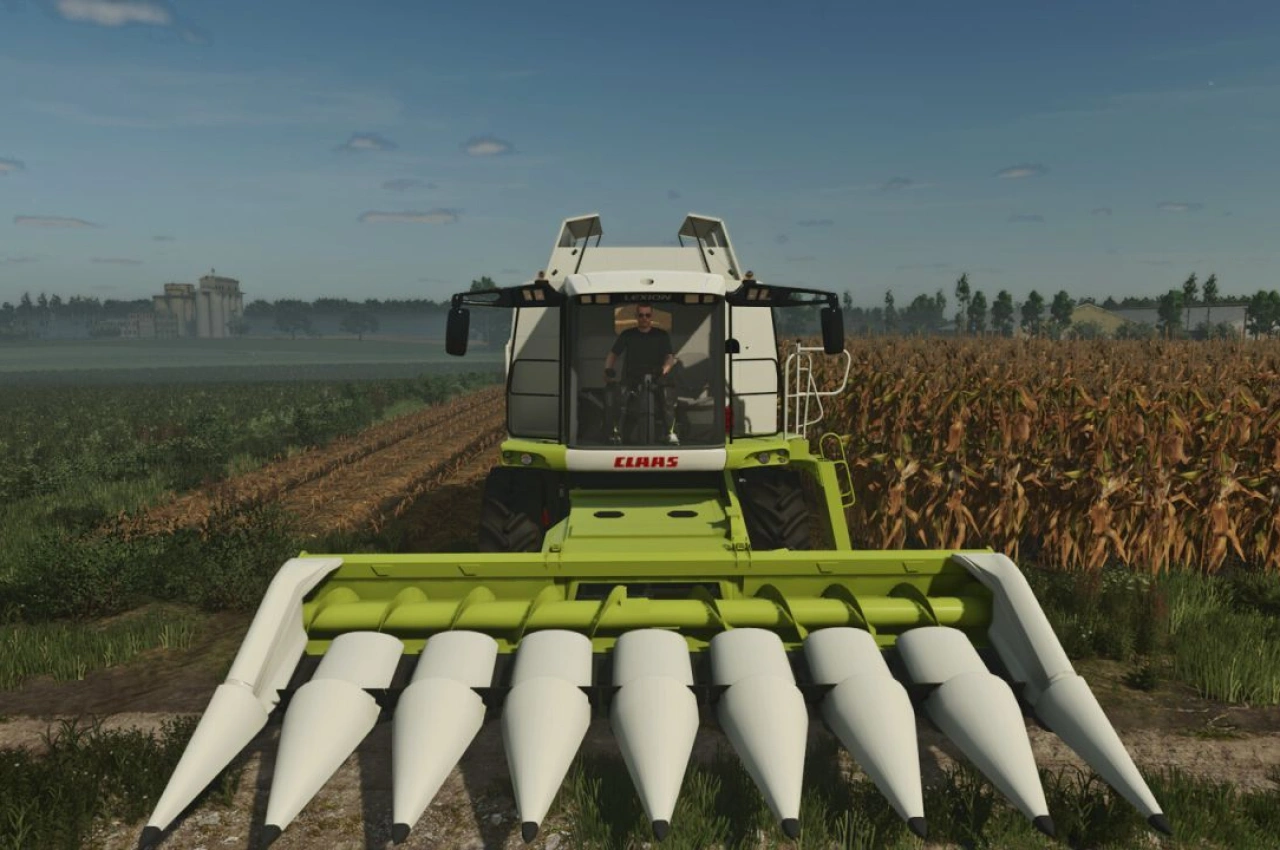 Збиральний агрегат CLAAS ConSpeed 6-75C для Farming Simulator 25