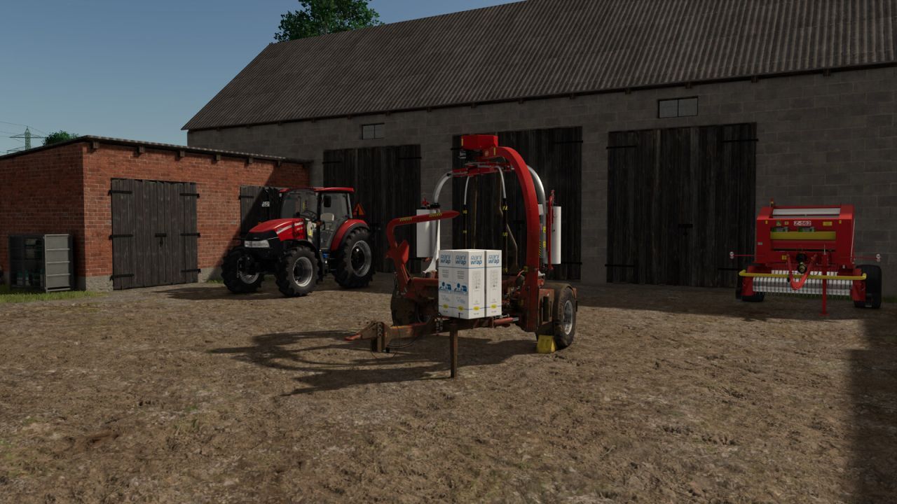 Обгортка Kverneland Wrapper 7850C для Farming Simulator 25