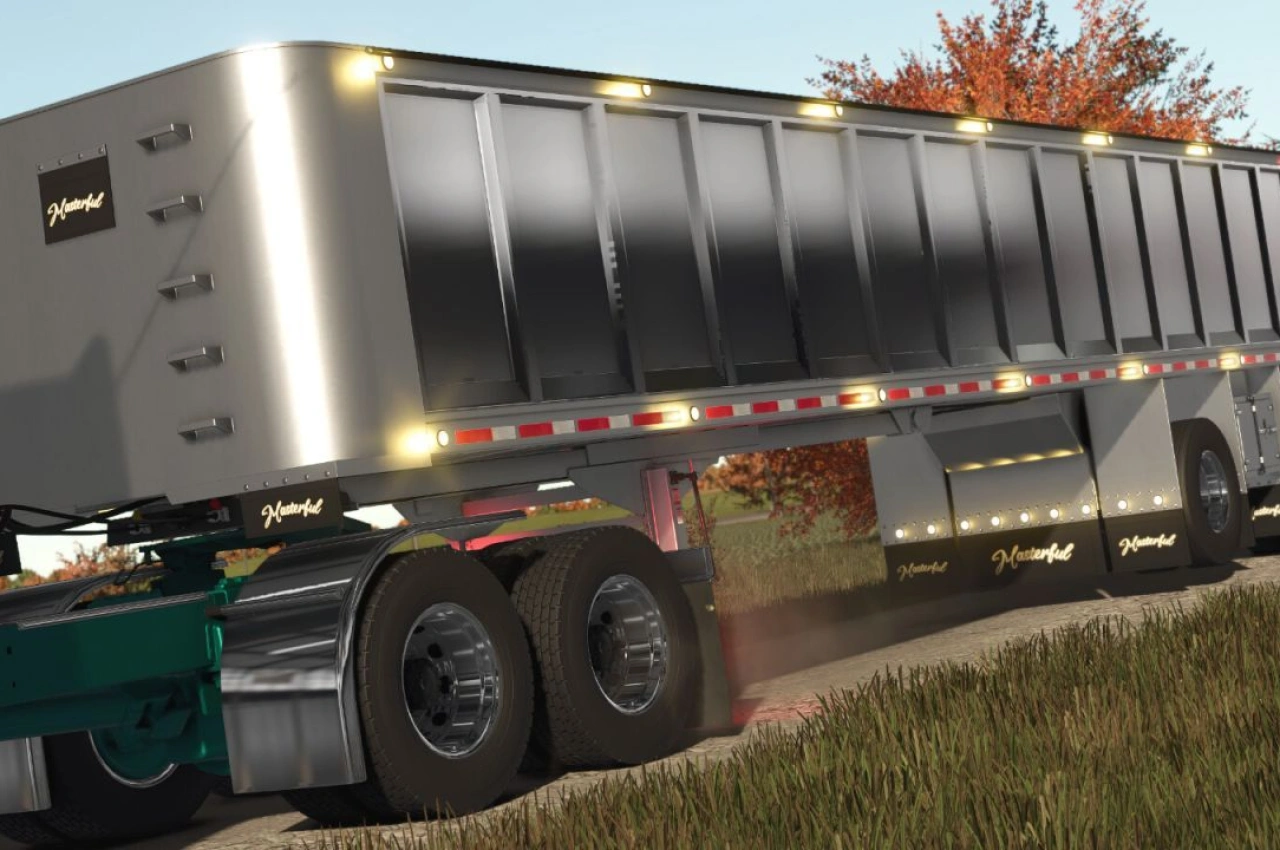 Напівпричіп Lizard Masterful 39ft для Farming Simulator 25