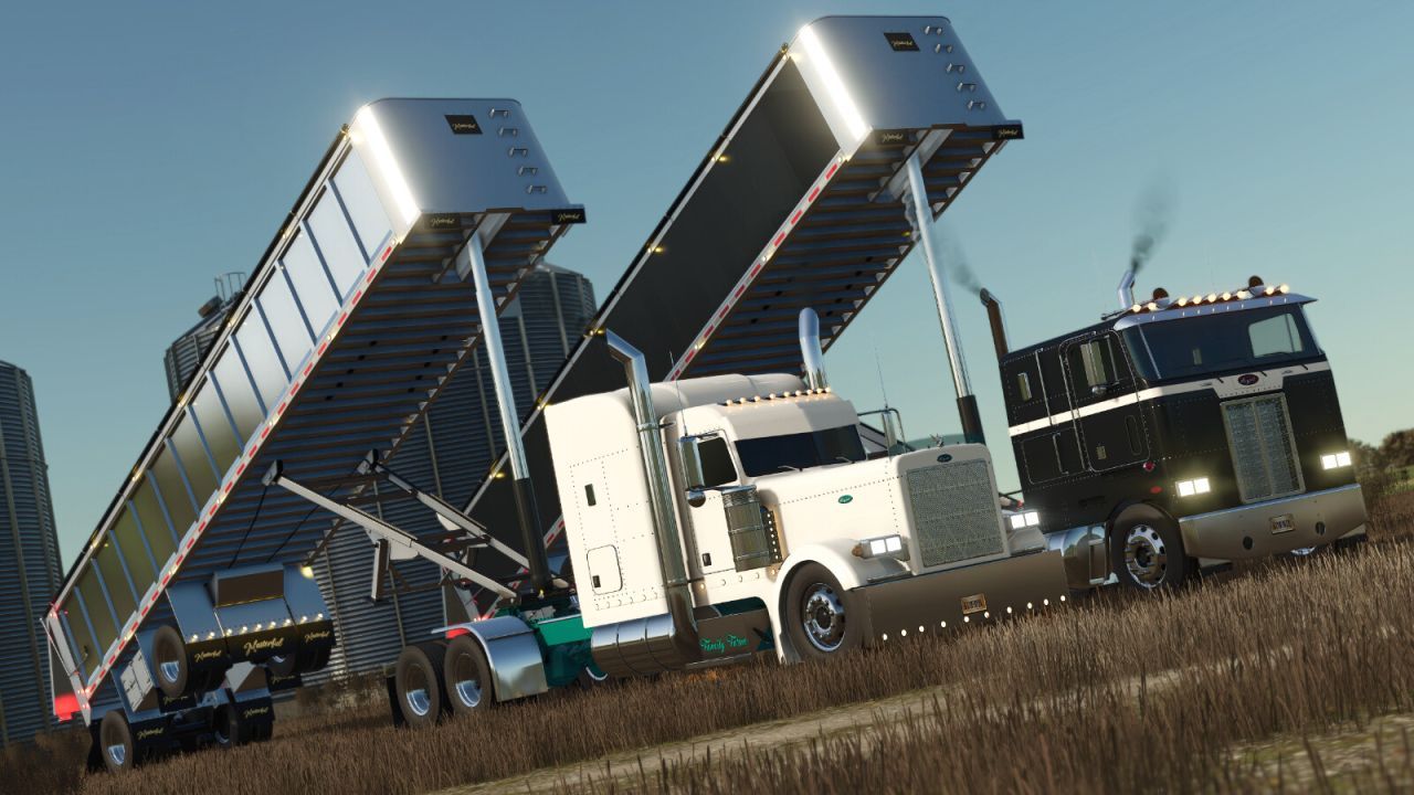 Напівпричіп Lizard Masterful 39ft для Farming Simulator 25