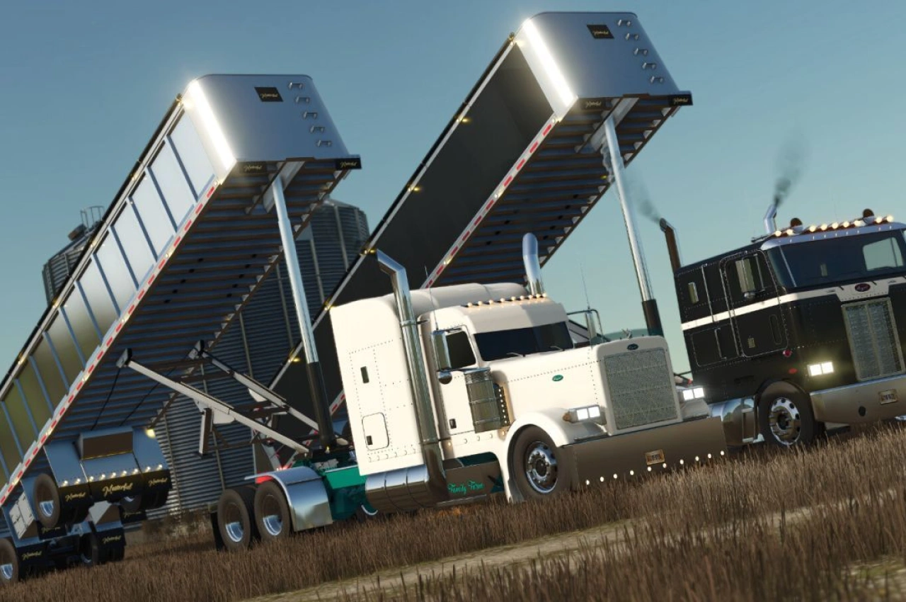 Напівпричіп Lizard Masterful 39ft для Farming Simulator 25