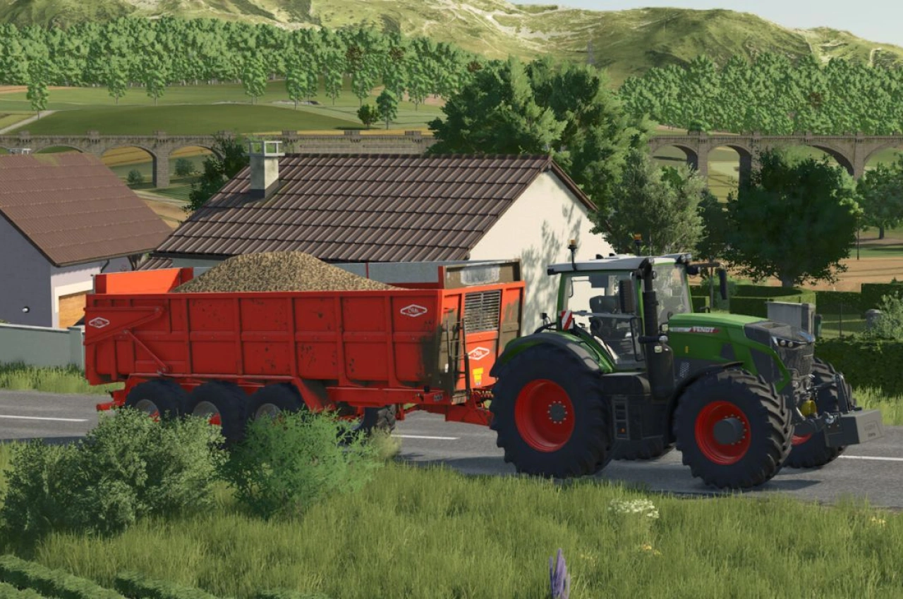 Причіп Lizard ORM 240M для Farming Simulator 25