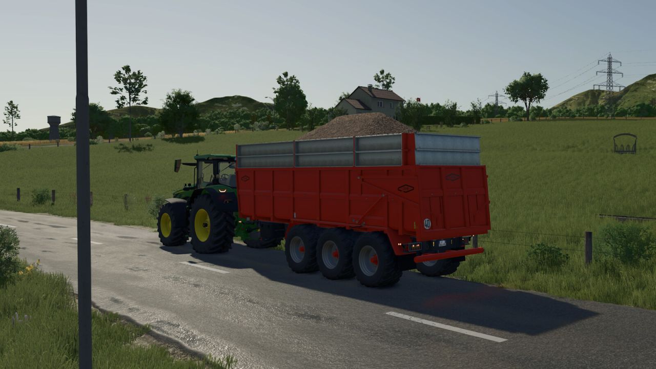 Причіп Lizard ORM 240M для Farming Simulator 25
