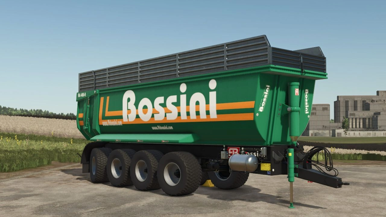 Причіп Bossini RA 400-9 для Farming Simulator 25