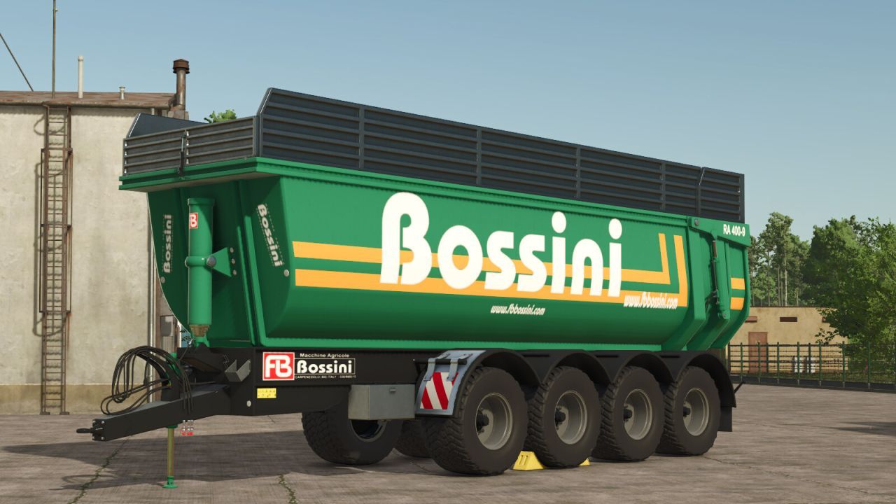 Причіп Bossini RA 400-9 для Farming Simulator 25
