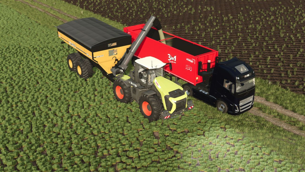 Вагон-автопідйомник Elmer's Haulmaster для Farming Simulator 25
