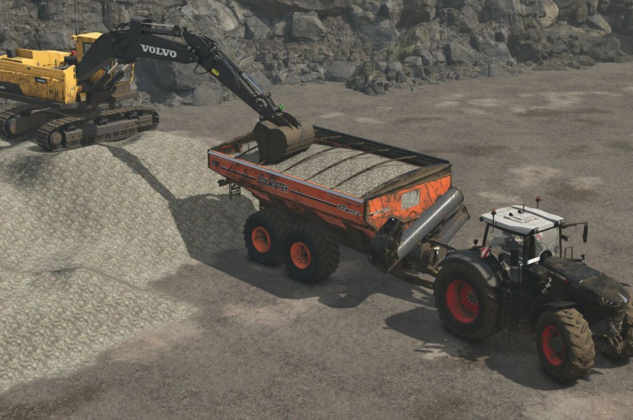 Вагон-автопідйомник Elmer's Haulmaster для Farming Simulator 25