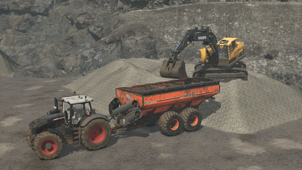 Вагон-автопідйомник Elmer's Haulmaster для Farming Simulator 25