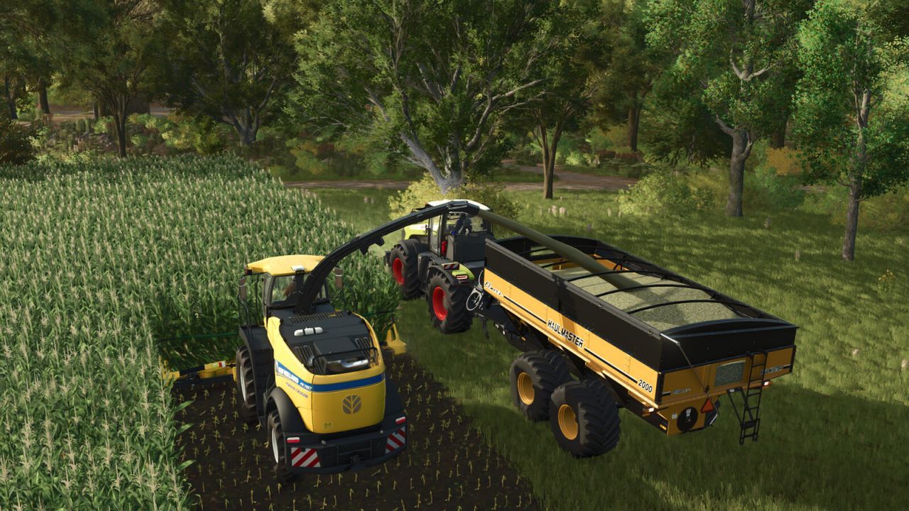 Вагон-автопідйомник Elmer's Haulmaster для Farming Simulator 25