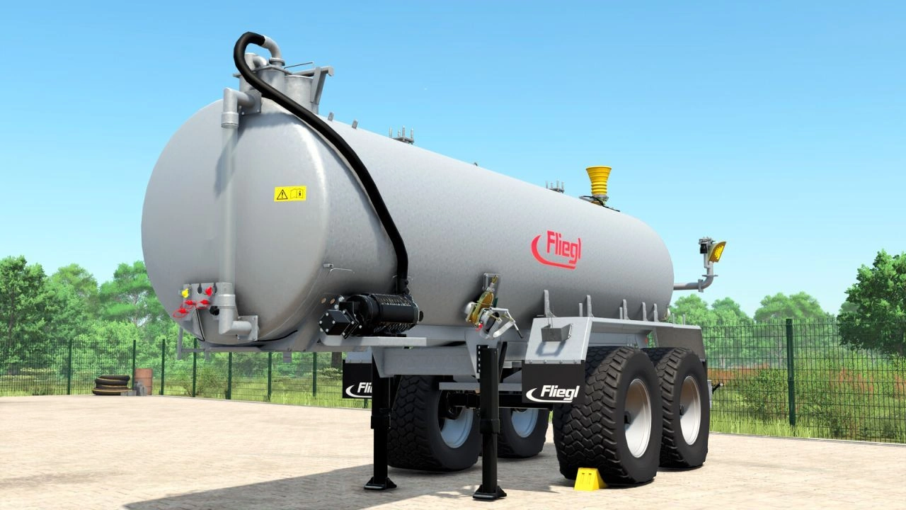 Причіп Fliegl VFW 25000 для Farming Simulator 25