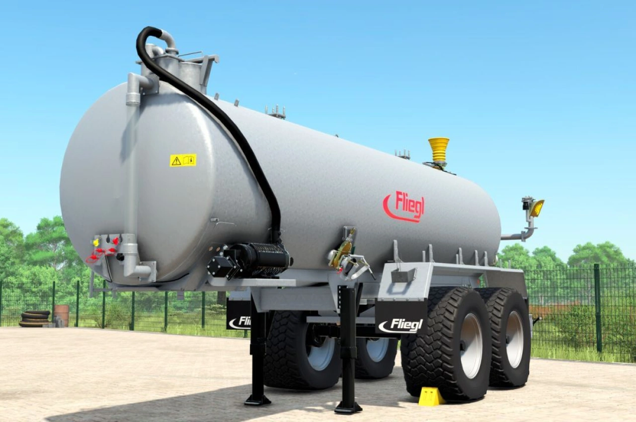 Причіп Fliegl VFW 25000 для Farming Simulator 25