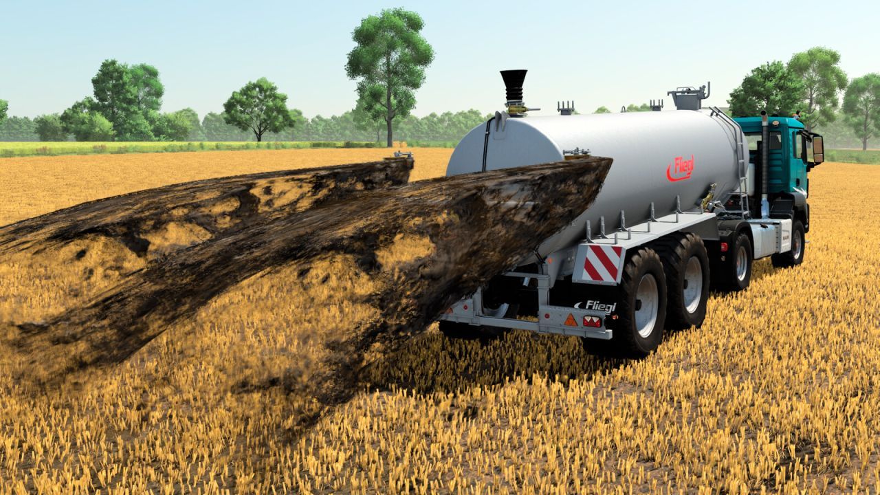 Причіп Fliegl VFW 25000 для Farming Simulator 25