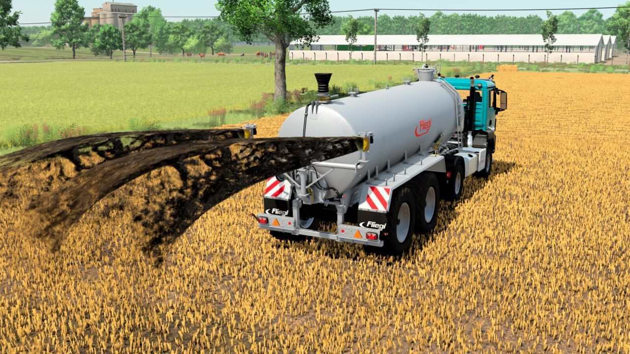 Причіп Fliegl VFW 25000 для Farming Simulator 25