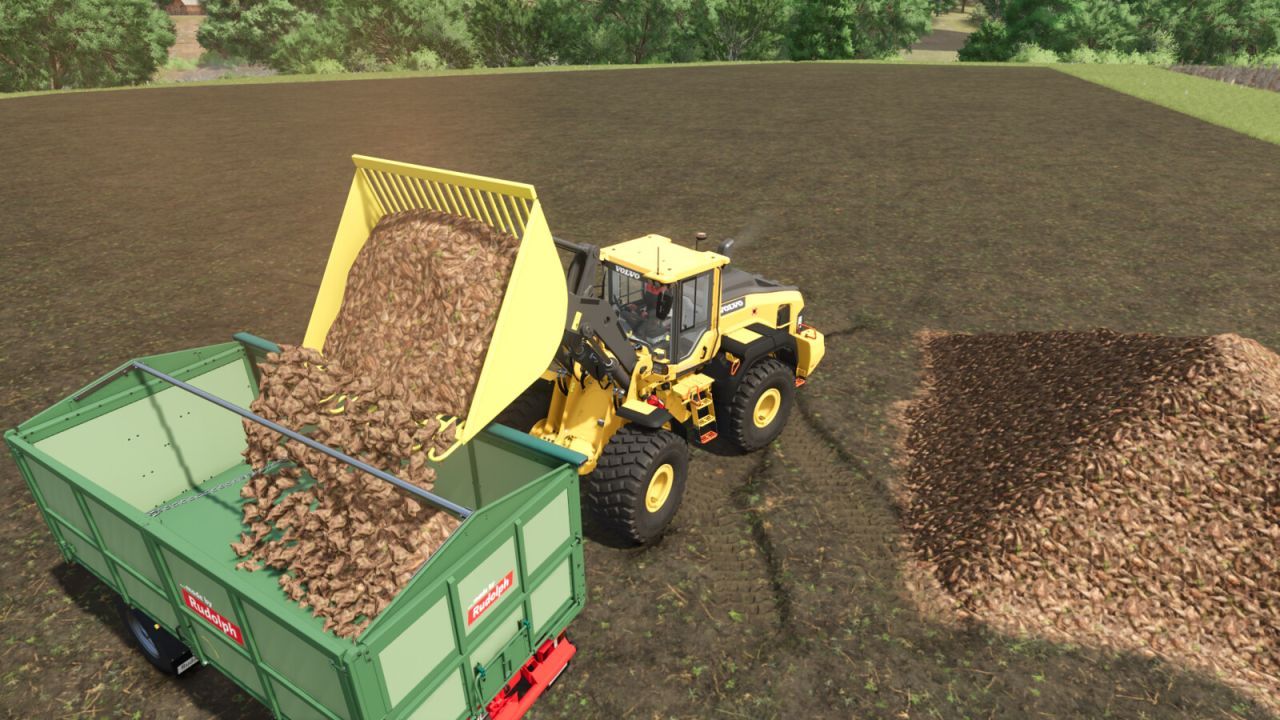 Навантажувач буряків для навантажувача на колесах для Farming Simulator 25