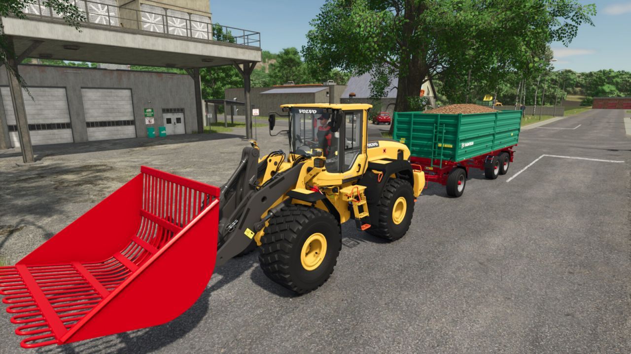 Навантажувач буряків для навантажувача на колесах для Farming Simulator 25