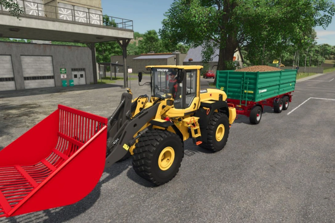 Навантажувач буряків для навантажувача на колесах для Farming Simulator 25