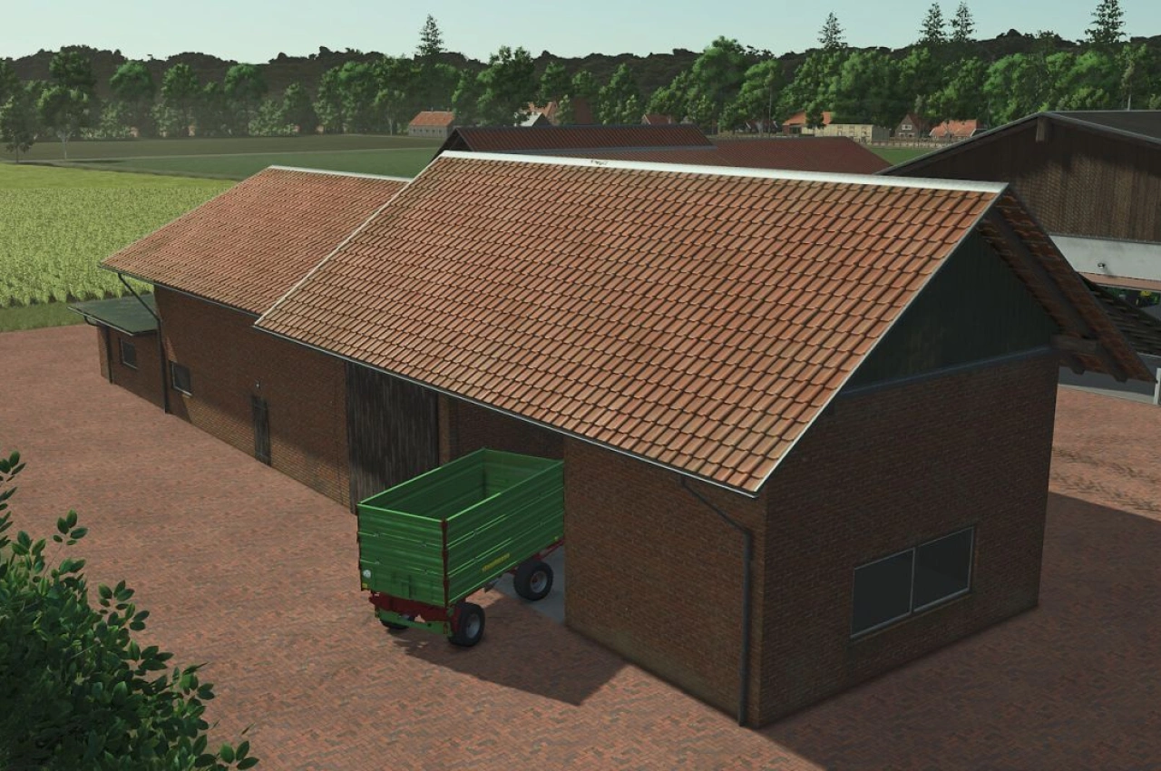 Сільська будівля німецького стилю для Farming Simulator 25