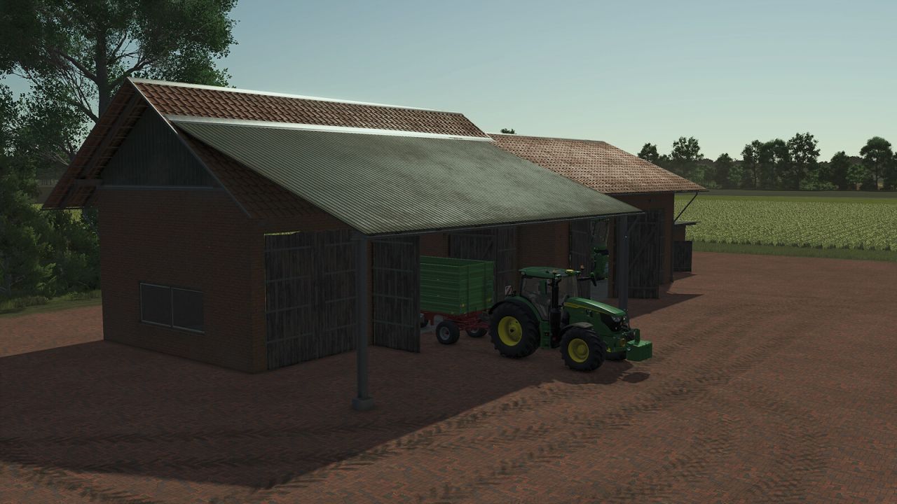 Сільська будівля німецького стилю для Farming Simulator 25