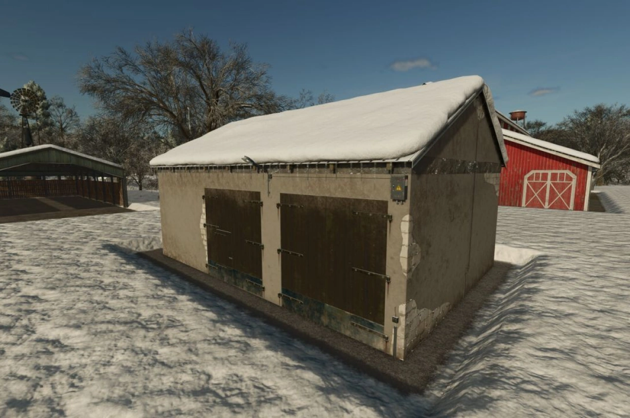 Сарай в старому польському стилі для Farming Simulator 25