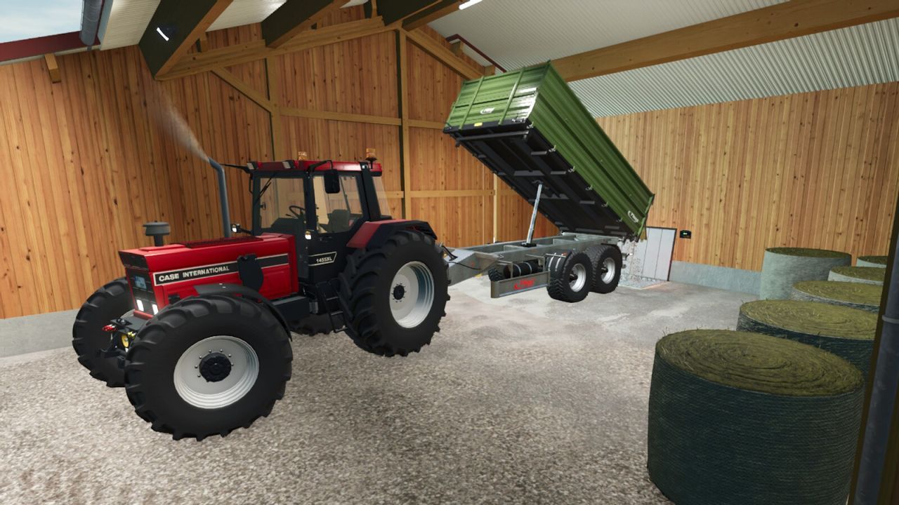 Сушарка для круглих тюків для Farming Simulator 25