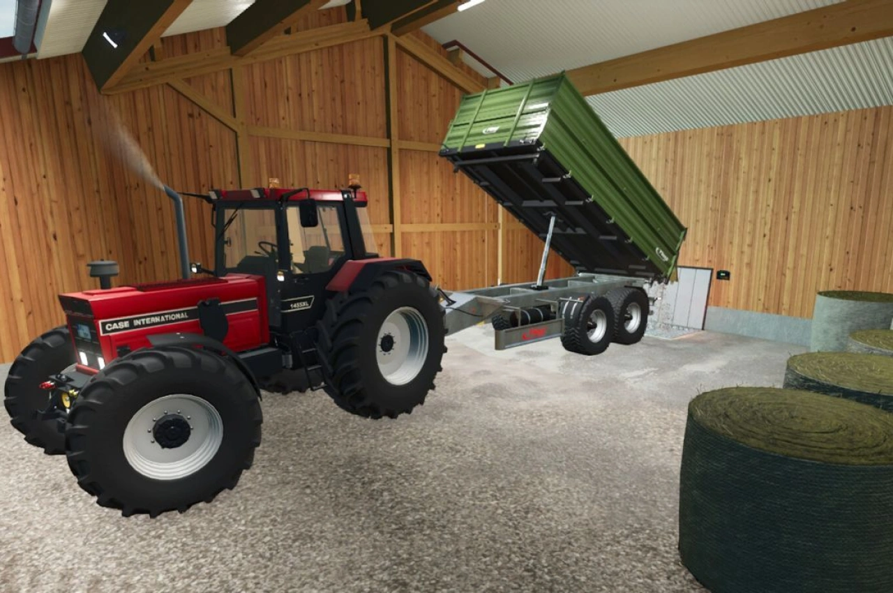 Сушарка для круглих тюків для Farming Simulator 25