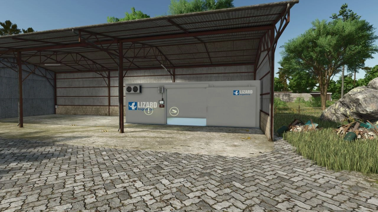 Сховище палет для Farming Simulator 25