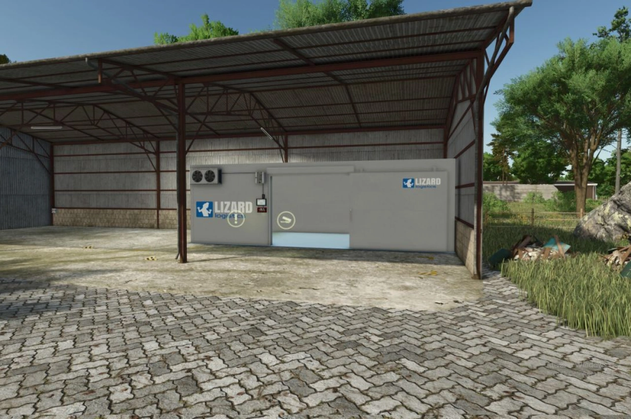 Сховище палет для Farming Simulator 25