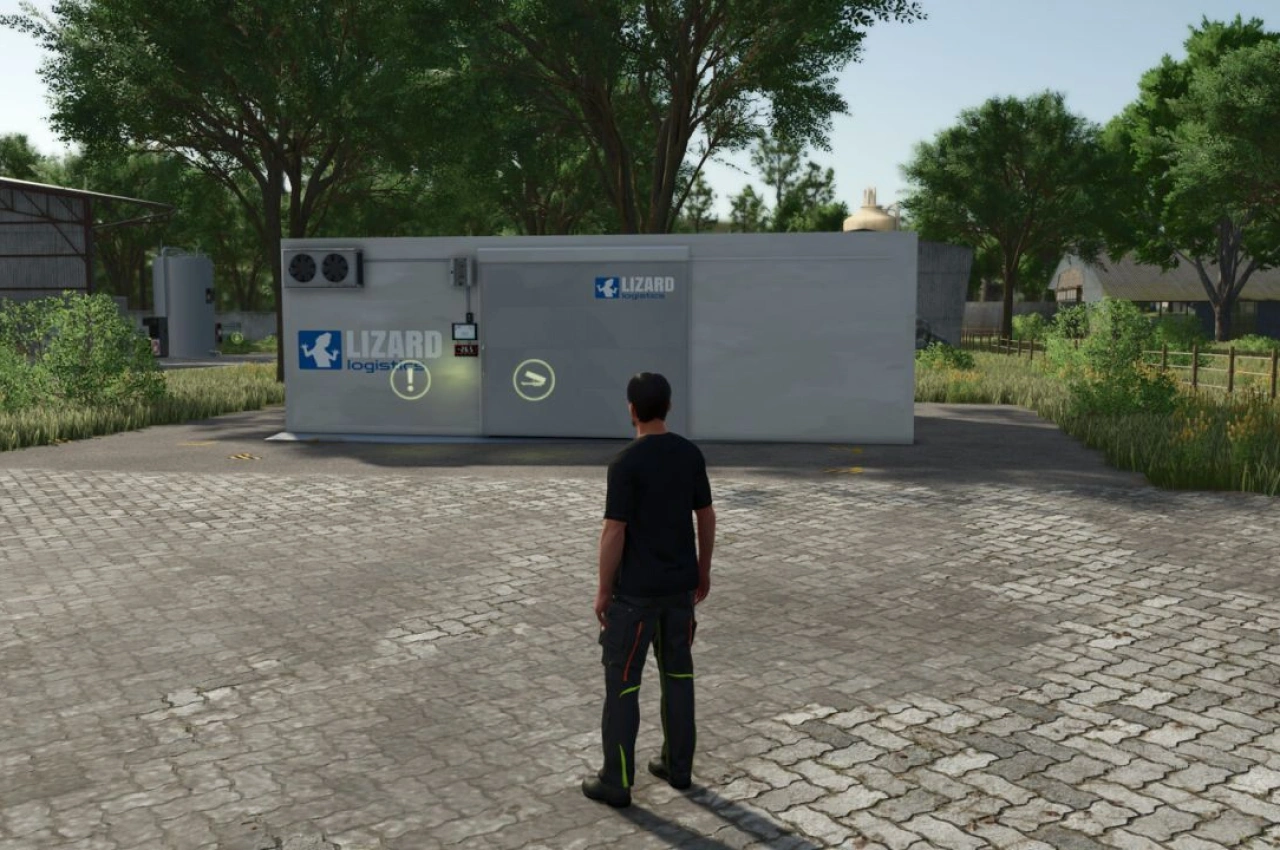 Сховище палет для Farming Simulator 25