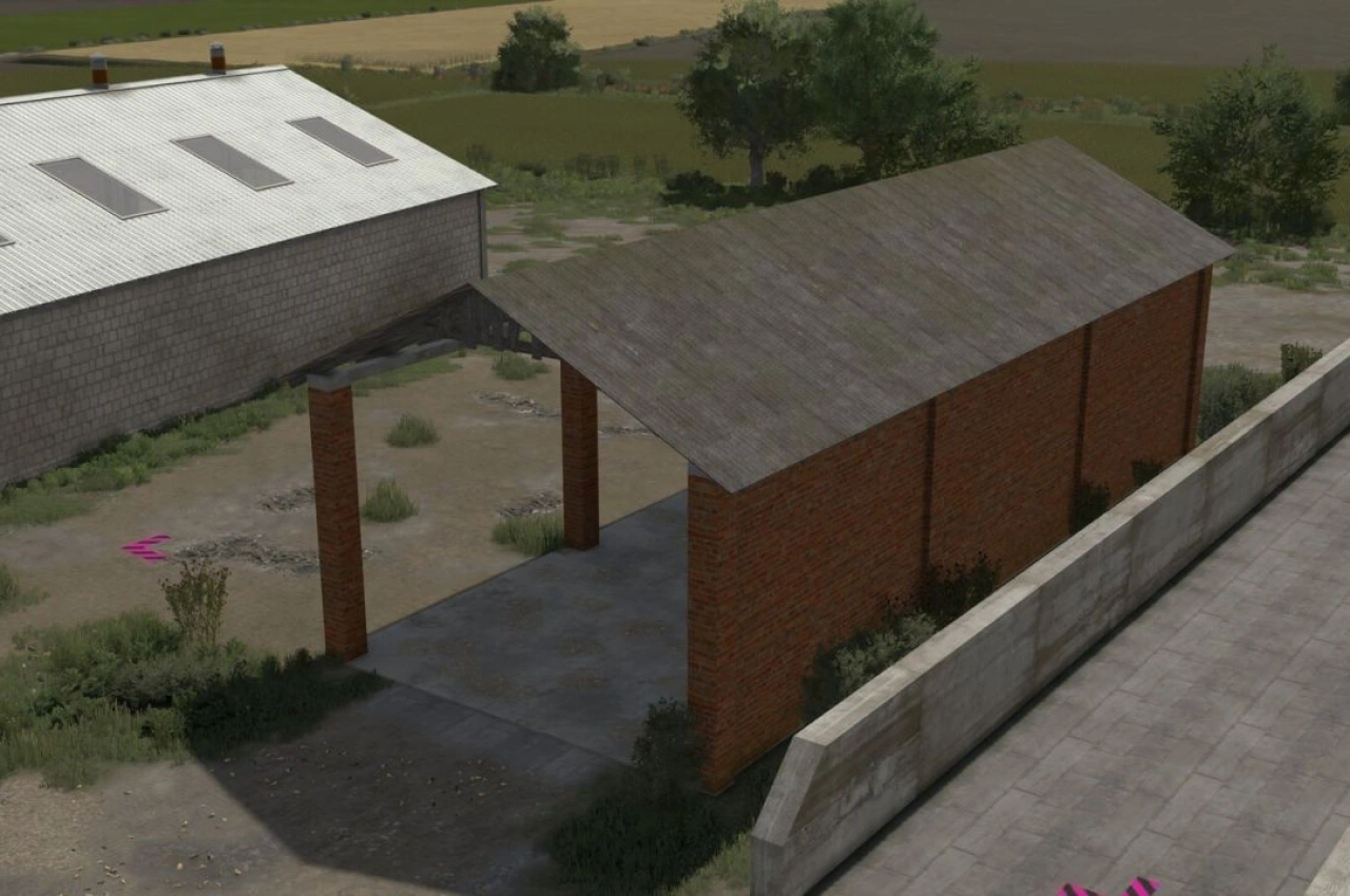 Склад для соломи для Farming Simulator 25