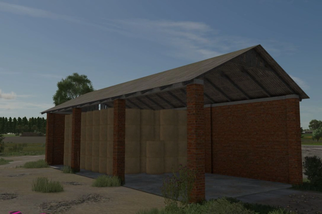 Склад для соломи для Farming Simulator 25