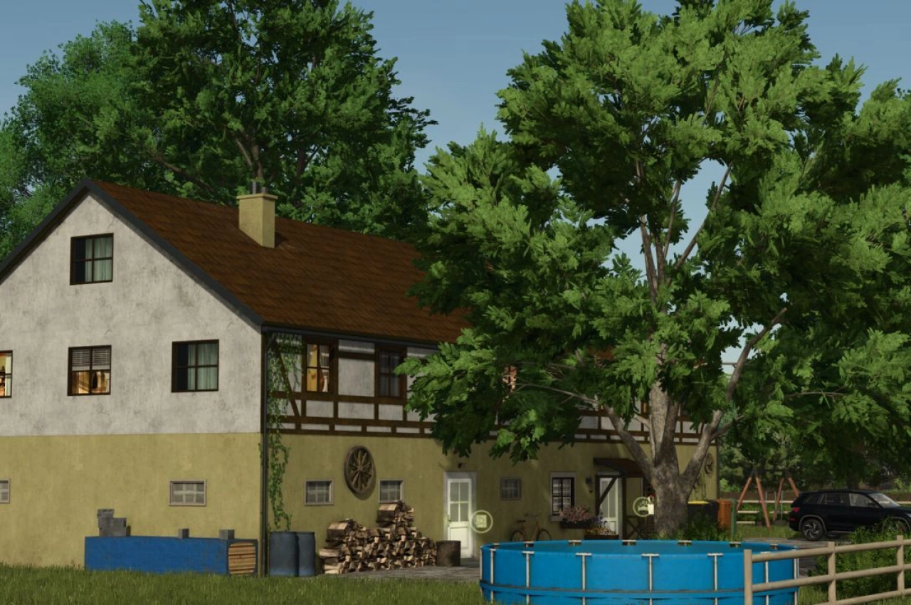 Старий Тюрінгійський Фермерський Дім для Farming Simulator 25