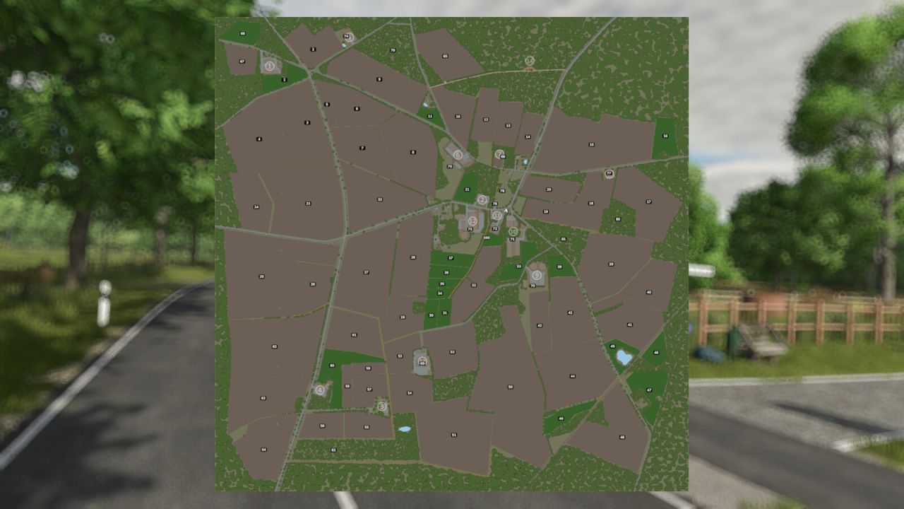 Карта Klattenhof для Farming Simulator 25