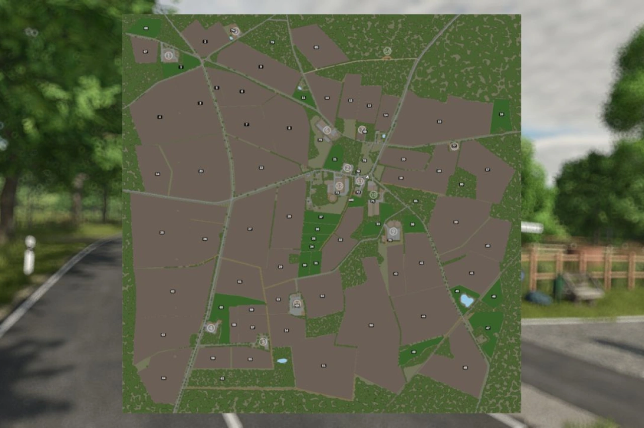 Карта Klattenhof для Farming Simulator 25