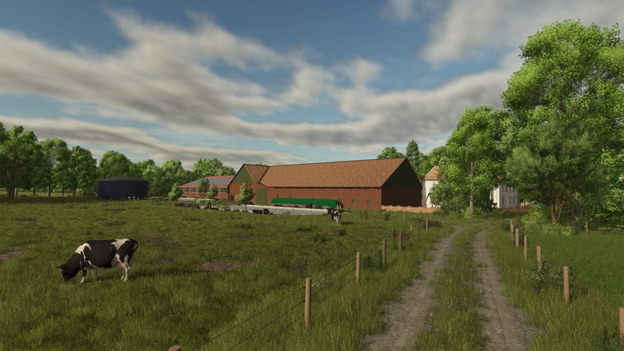 Карта Klattenhof для Farming Simulator 25