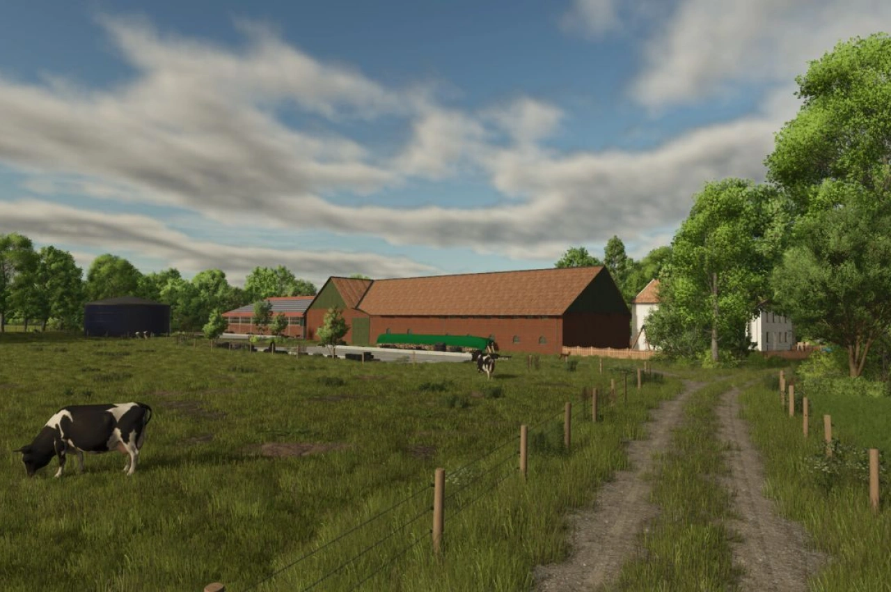 Карта Klattenhof для Farming Simulator 25