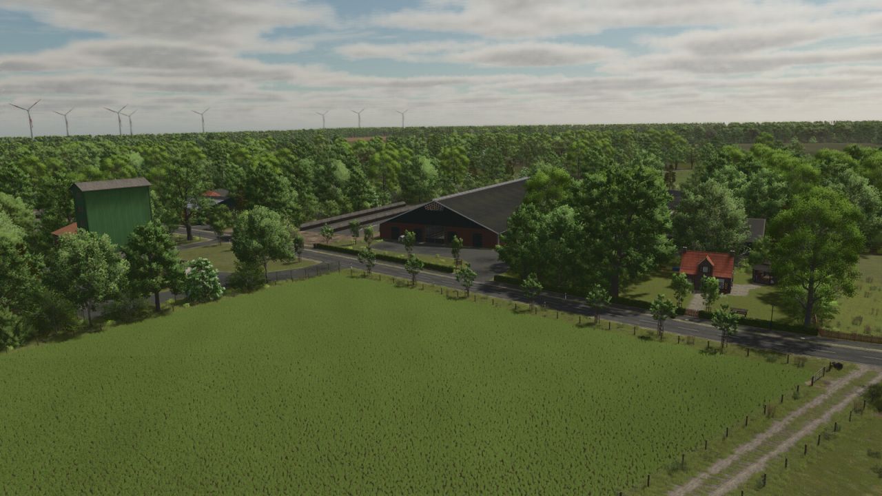 Карта Klattenhof для Farming Simulator 25