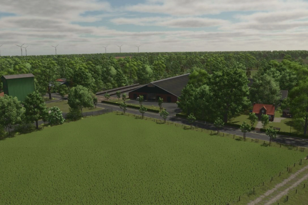 Карта Klattenhof для Farming Simulator 25