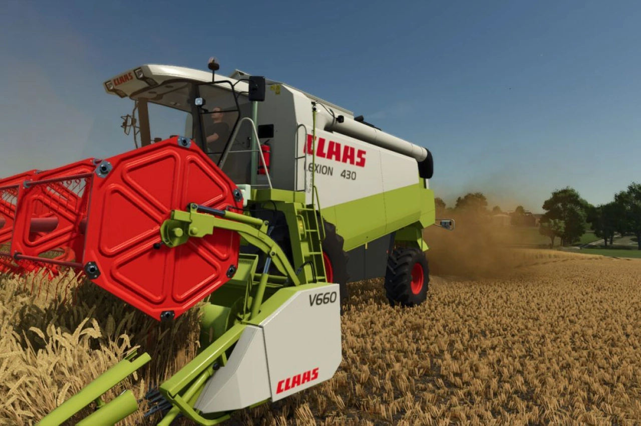 Kombajn CLAAS Lexion 410-480 do Farming Simulator 25