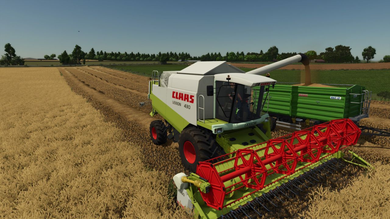 Комбайн CLAAS Lexion 410-480 для Farming Simulator 25
