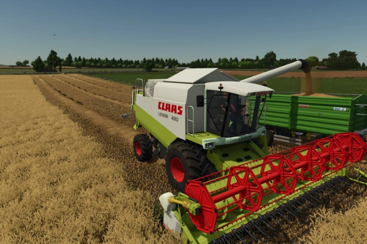 Kombajn CLAAS Lexion 410-480 do Farming Simulator 25