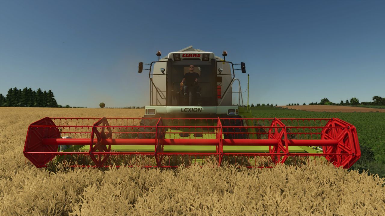 Комбайн CLAAS Lexion 410-480 для Farming Simulator 25