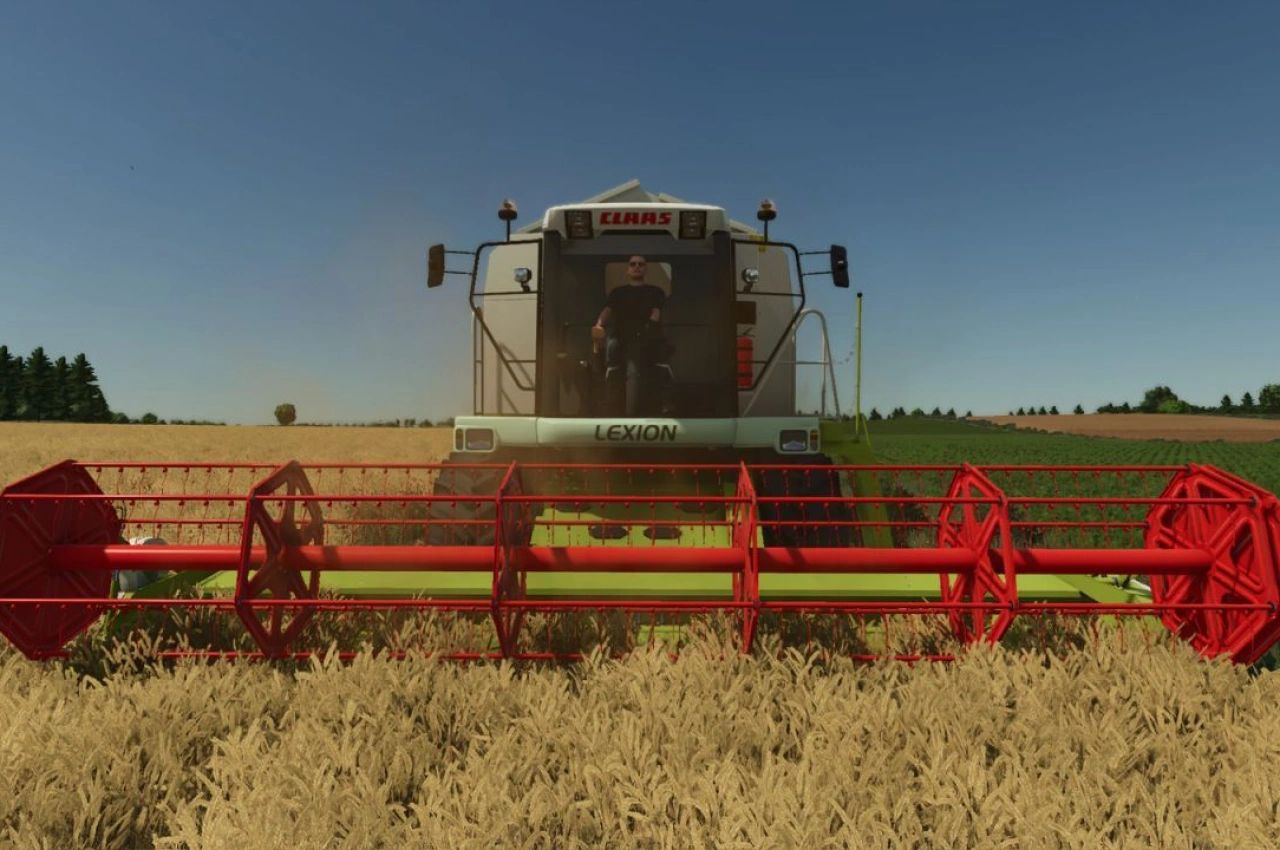 Kombajn CLAAS Lexion 410-480 do Farming Simulator 25