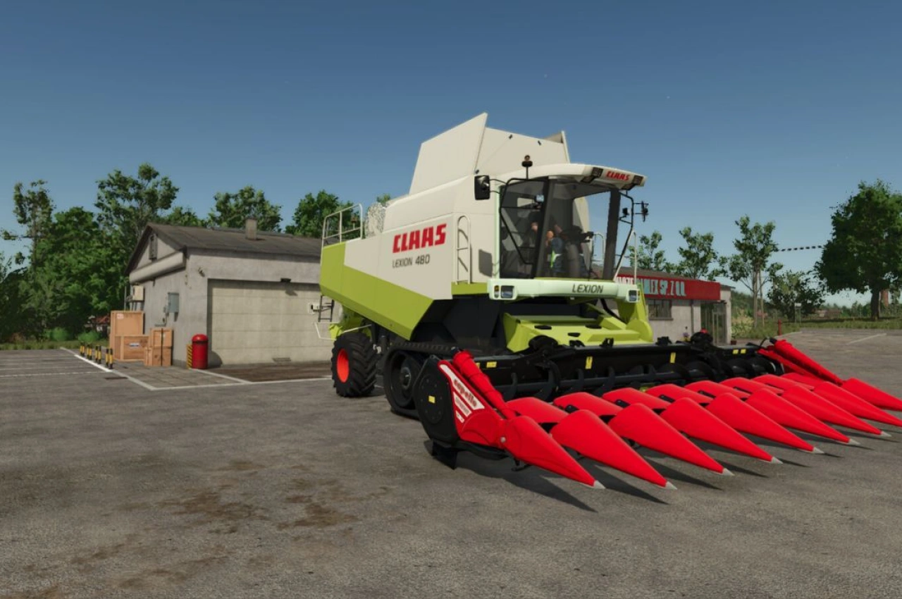 Kombajn CLAAS Lexion 410-480 do Farming Simulator 25